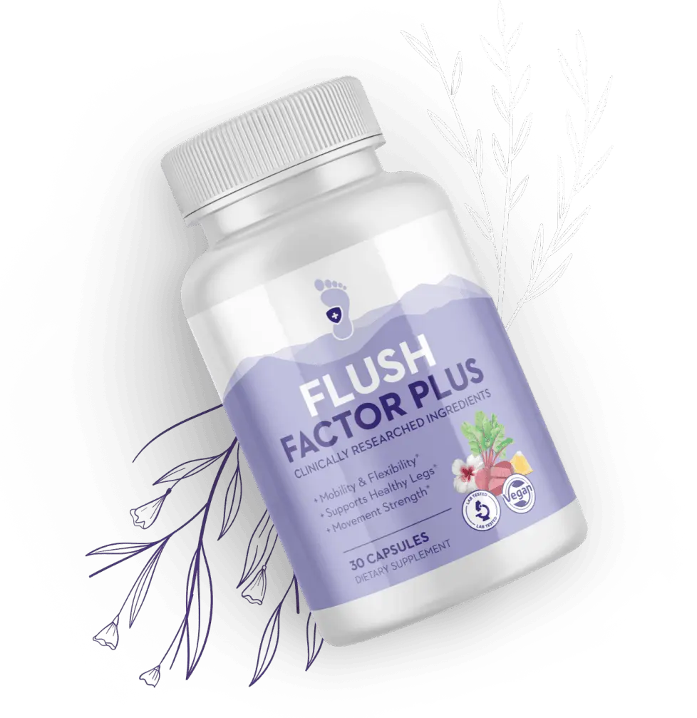 Flush Factor Plus – natural swelling relief and circulation support supplement